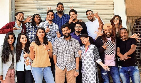Members of the Bryden-Parth project and Choral Riff choir Pandarinath B