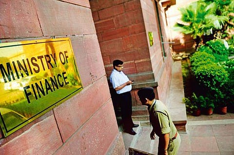 The Ministry of Finance office in New Delhi (File Photo | PTI)