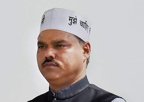 In March 2015, Jitender Singh Tomar, then Delhi minister for tourism, along with parliamentary secretary to the minister Alka Lamba had inspected the eco-tourism and adventure sports complex spread over 11.44 acres of land. (File | PTI)