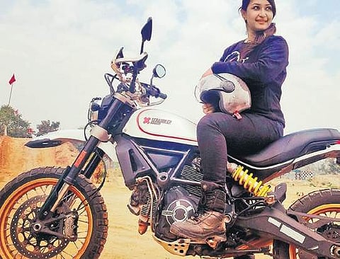 Suparna Sarkar, 31, Motorcycle Trainer