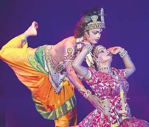 Previous stagings of the 43-year-old dance-drama Krishna.