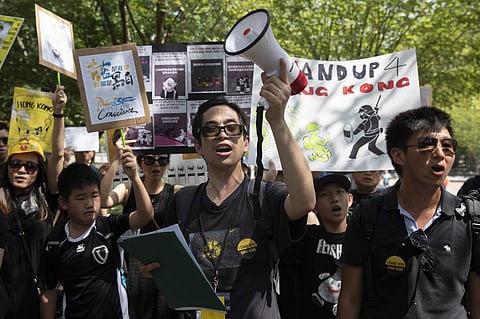 Though Twitter is banned in China, it is available in Hong Kong, a semi-autonomous region. (Photo | AP)