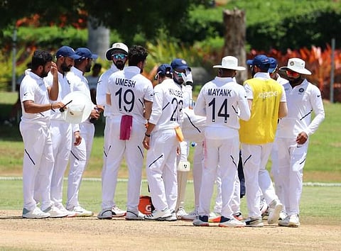 Indian cricket team. (Photo | Twitter/BCCI)