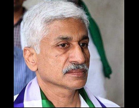 YSRC Rajya Sabha MP V Vijayasai Reddy (File| Express)