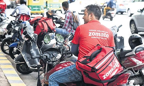 Zomato Delivery Man