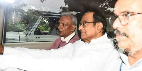 R Parthasarthy (in red) is among the few people who can take the INX Media case to its logical conclusion, many in CBI believe. (Photo | PTI)