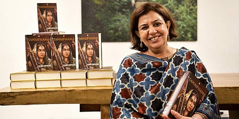 For the book, Saba Dewan traced tawaif families, their accompanying musicians and patron families as well. (Photo | Meghana Sastry, EPS)