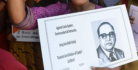 Dalit activists (Photo | R Satish Babu, EPS)