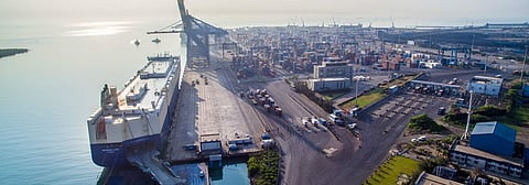 Mundra Port in Gujarat. (Photo | adaniports.com)