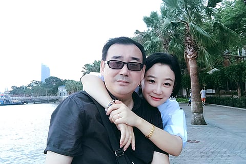 Undated photo of Yang Hengjun and his wife Yuan Xiaoliang. | ( Photo | AP )