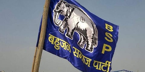Image of BSP flag used for representational purpose (File Photo | PTI)