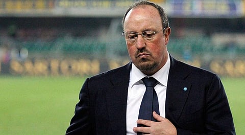 Dalian Yifang gaffer Rafael Benitez (Photo | AP)
