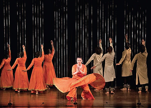 Image of Kathak performance used for representational purposes.