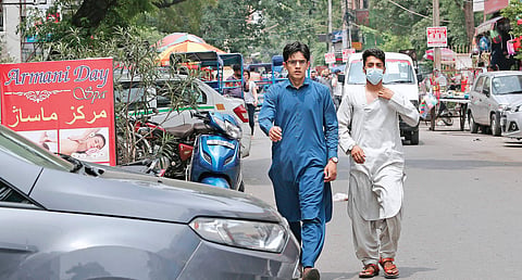 Many medicine shops at Lajpat Nagar bear signs and messages in Pashto, which is widely spoken in Afghanistan | PHOTOS: Arun kumar