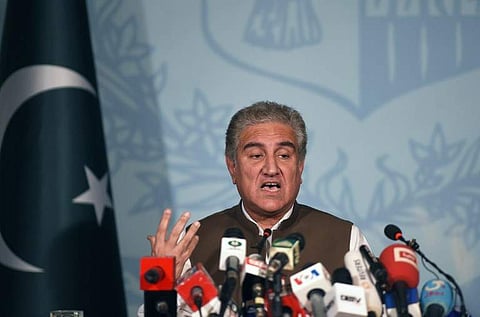 Pakistan Foreign Minister Shah Mehmood Qureshi ( File Photo | AFP )