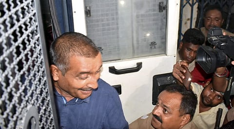 Main accused in Unnao rape case BJP MLA Kuldeep Singh Sengar being shifted from Sitapur prison to appear before Delhi court on 3 August 2019 (File Photo | PTI)