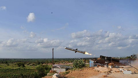 The missile is incorporated with state-of-the-art Infrared Imaging Seeker along with advanced avionics. | (Image | MoD)