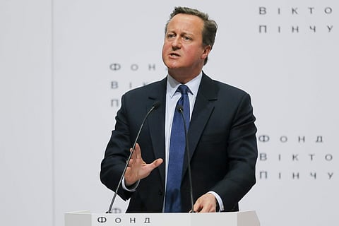 Britain's former Prime Minister David Cameron (Photo | AP)