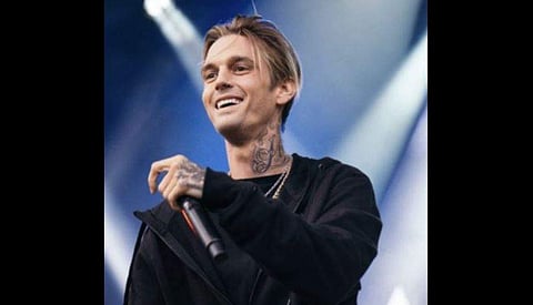 Singer Aaron Carter (Photo | Aaron Carter Twitter)
