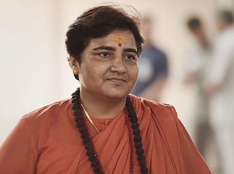 Bhopal BJP MP Pragya Singh Thakur. (Photo | PTI)