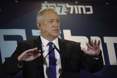 Blue and White party leader Benny Gantz (Photo | AP)