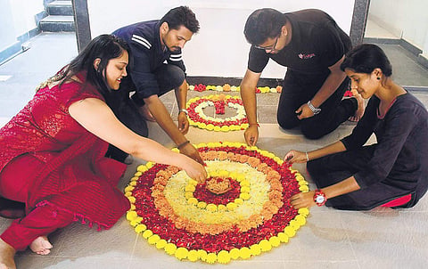 After Onam, Colive residents are now preparing for Dussera | Pandarinath B