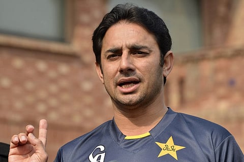 Pakistan spinner Saeed Ajmal. | AFP