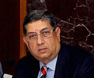 N Srinivasan, vice-chairman and MD, India Cements (File Photo |EPS)