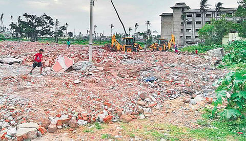 Construction debris (File Photo |EPS)