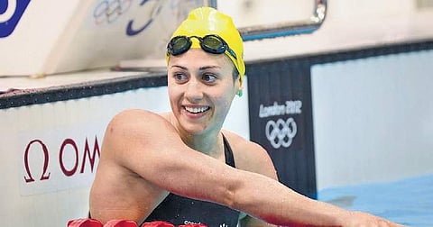 Swimmer Stephanie Rice