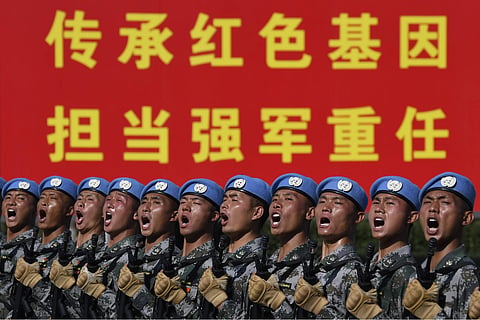 Military observers are watching closely the hardware that China will trot out on October 1 for signs of how the country's military is developing. ( Photo | AP )