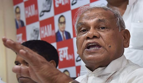 HAM president Jitan Ram Manjhi (Photo | PTI)