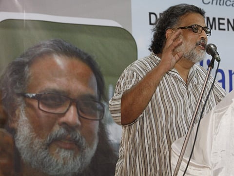 Mahatma Gandhi's great-grandson Tushar Arun Gandhi (File Photo | Rajeev Prasad, EPS)