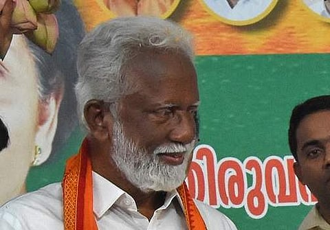 Kummanam Rajashekharan (File photo EPS)