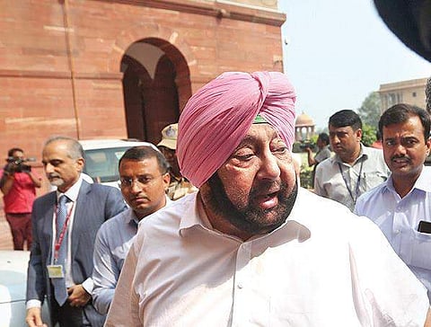 Punjab CM Captain Amarinder Singh (File Photo | EPS)