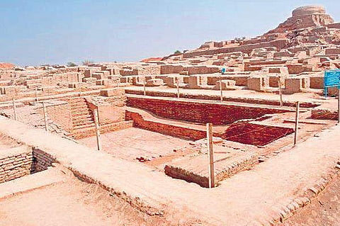 The genetic data for the study has been drawn from the skeletal remains excavated from the cemetery at Rakhigarhi in Haryana.