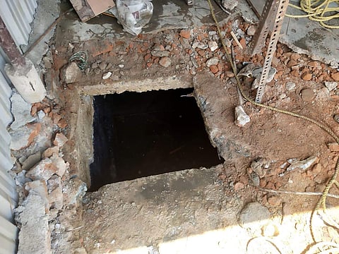 Representational Image of a septic tank.