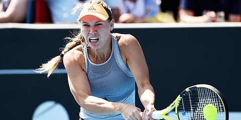 Former WTA world number one Caroline Wozniacki (Photo | AP)