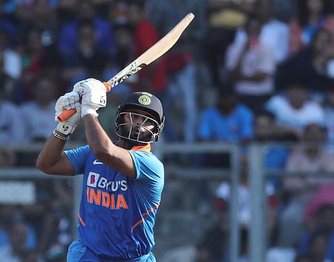 Rishabh Pant made 28 off 33 balls. (Photo | AP)