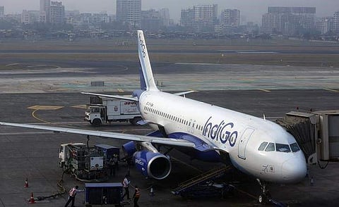 File Image of an Indigo Aircraft for representational purposes. (Photo | Reuters)