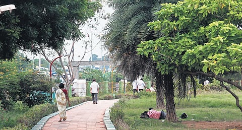 Rutland Gate Second Street will get the biggest park in a sprawling 1,235.65 sq m area costing `53 lakh File photos