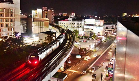 An aerial view of MG Road Express