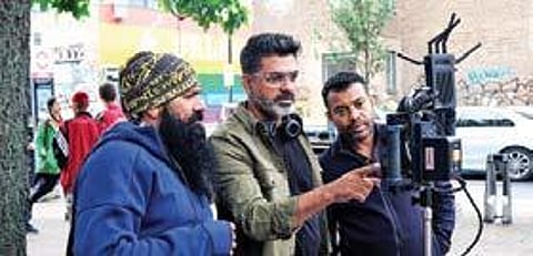 Director Nitin Kakkar with this team