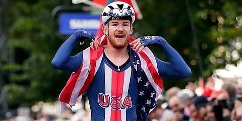 American cyclist Quinn Simmons (Photo | AP)