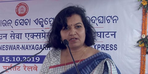 Bhubaneswar MP Aparajita Sarangi (Photo | EPS)