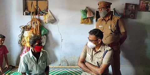 Thoothukudi Superintendent of Police S Jeyakumar visited the victim's house in Olaikulam village and promised protection for his family.