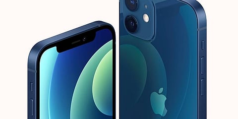 This image provided by Apple shows the new iPhone 12 Pro phones equipped with technology for use with faster new 5G wireless networks that was unveiled on Oct 13, 2020. (Photo | AP)