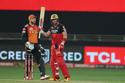 AB de Villiers of Royal Challengers Bangalore. (Photo | IPL)