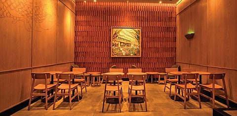 The Starbucks outlet which started functioning at Lulu Mall, Kochi