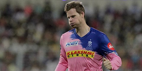 Rajasthan Royals captain Steve Smith (Photo | AP)